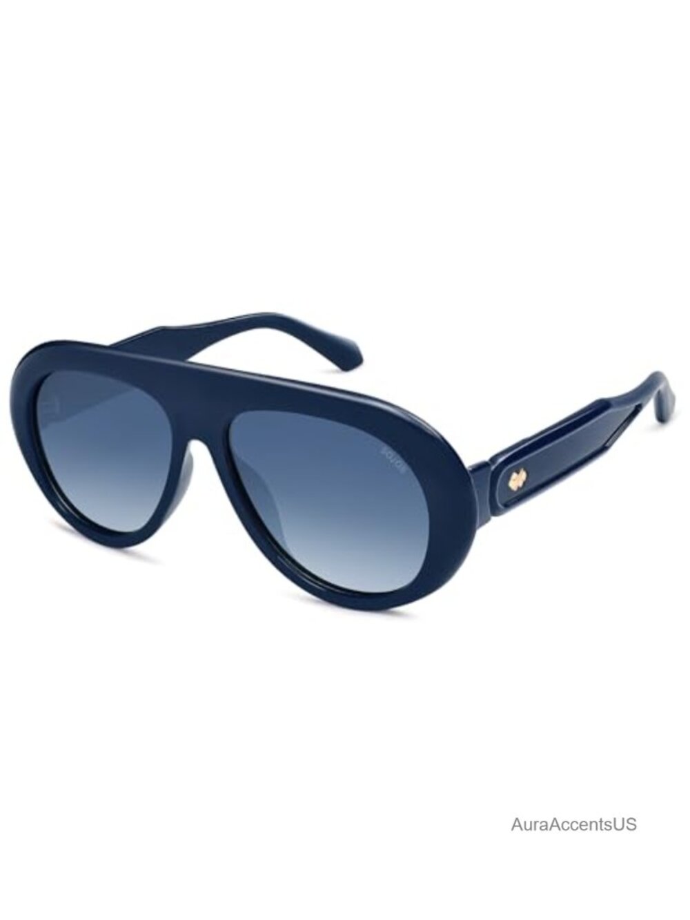 Oversized Polarized Aviator Sunglasses UV400 TAC Lens Full Frame